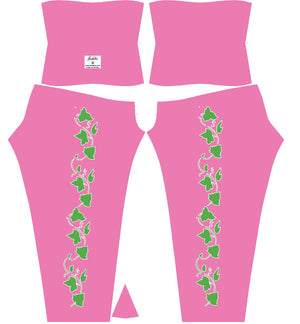 alpha kappa alpha sorority leggings