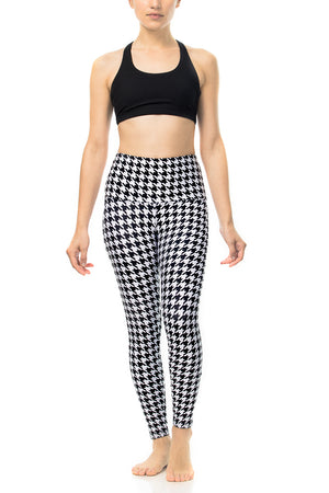 Houndstooth Yoga Pants