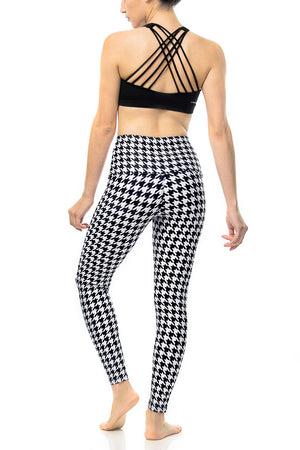 Houndstooth Yoga Pants