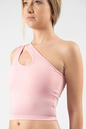 Mia Crop Top - Bubblegum
