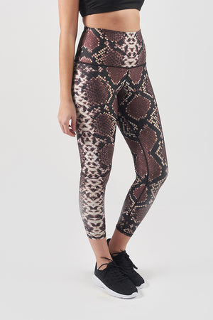 Brown Python Legging