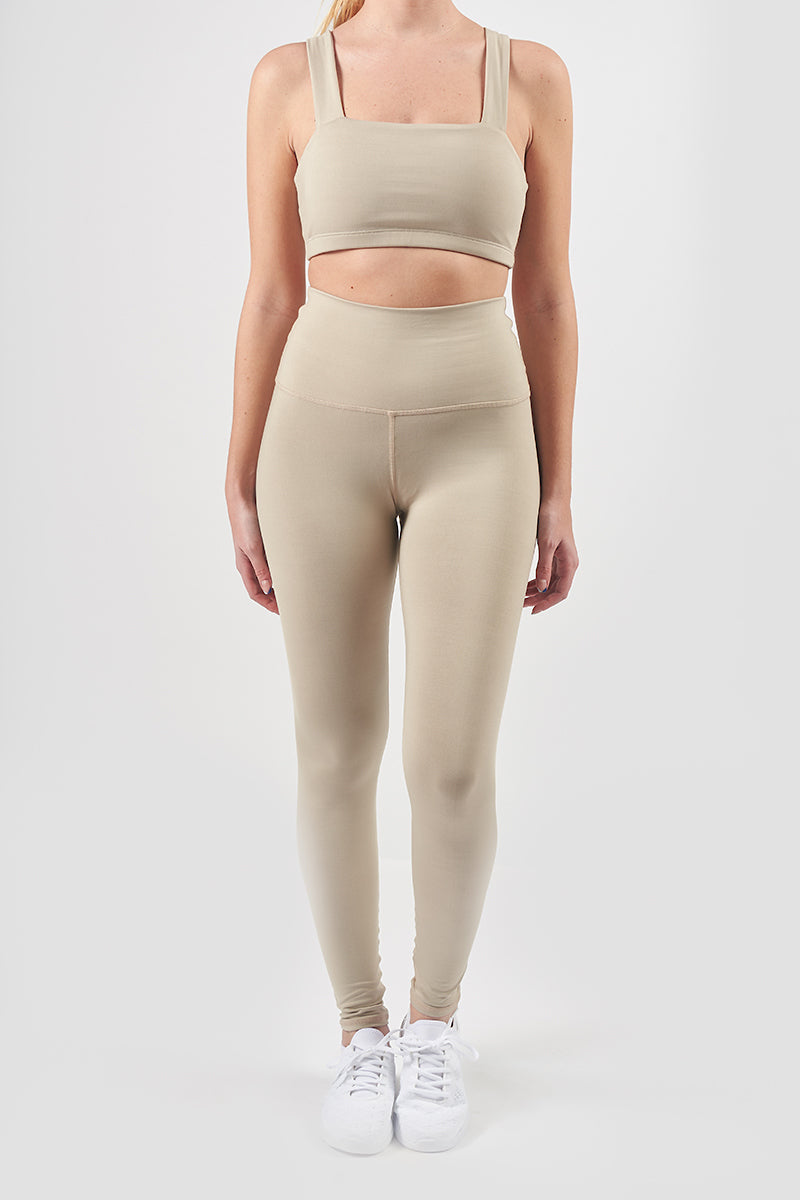 Tan Leggings Outfit