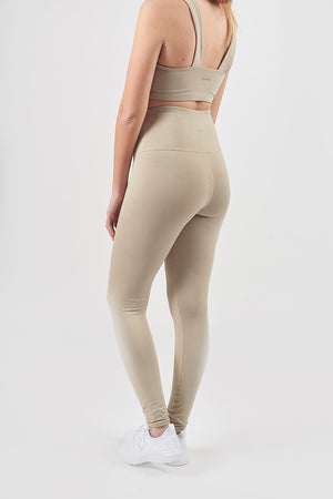 Beige High Waisted Legging