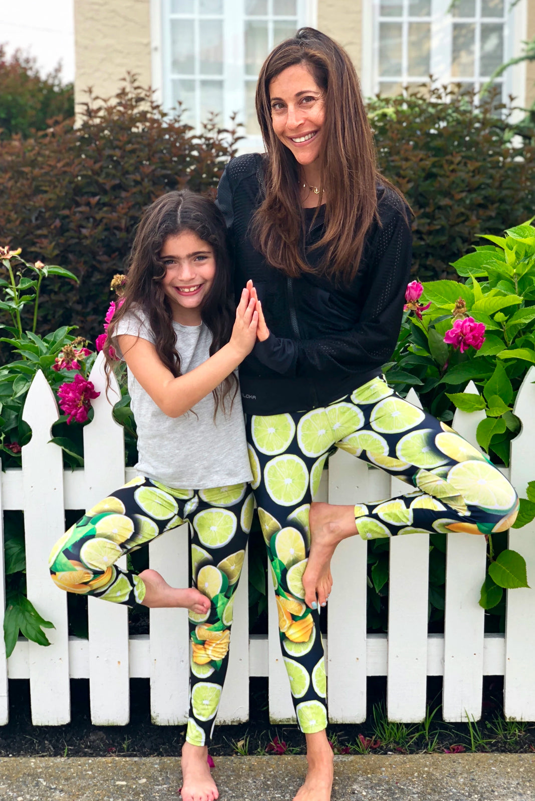 Lemon Lime Booty Fruity Yoga Pants