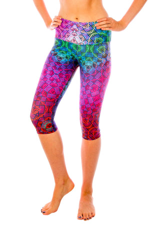 Mind Game Capri Yoga Pants