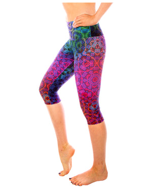 Mind Game Capri Yoga Pants