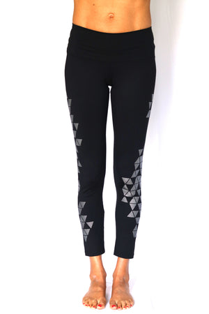 Crystal Bling Yoga Pants