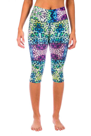 Wild Cat Capri Yoga Pants