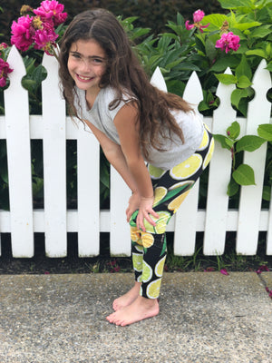 Lemon Lime Booty Fruity Legging for Kids