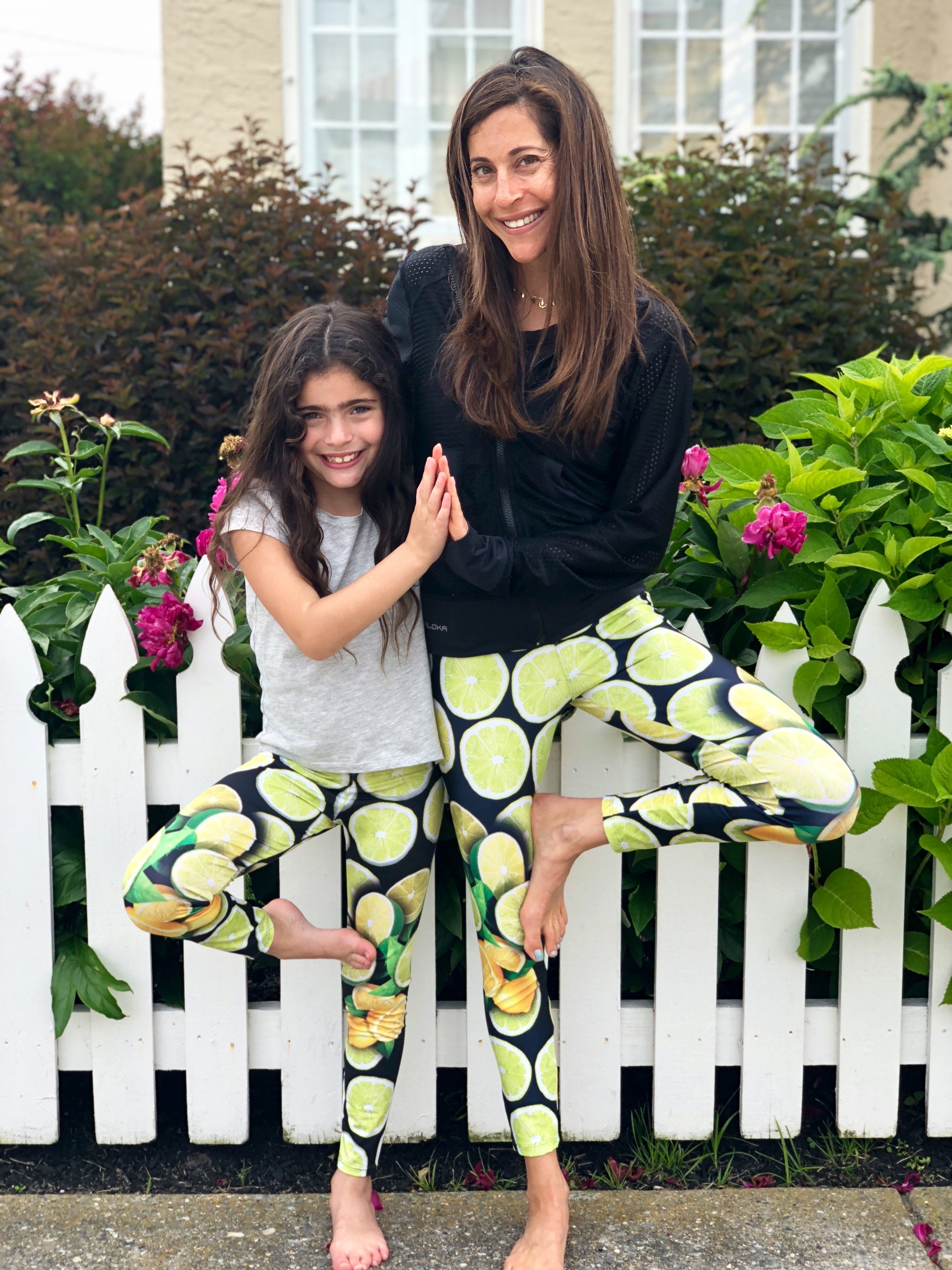 Lemon Lime Booty Fruity Legging for Kids