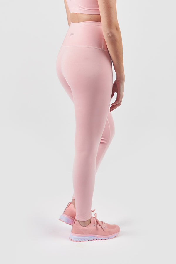 Assthetic Sport Leggings - Light Pink - Pairadize